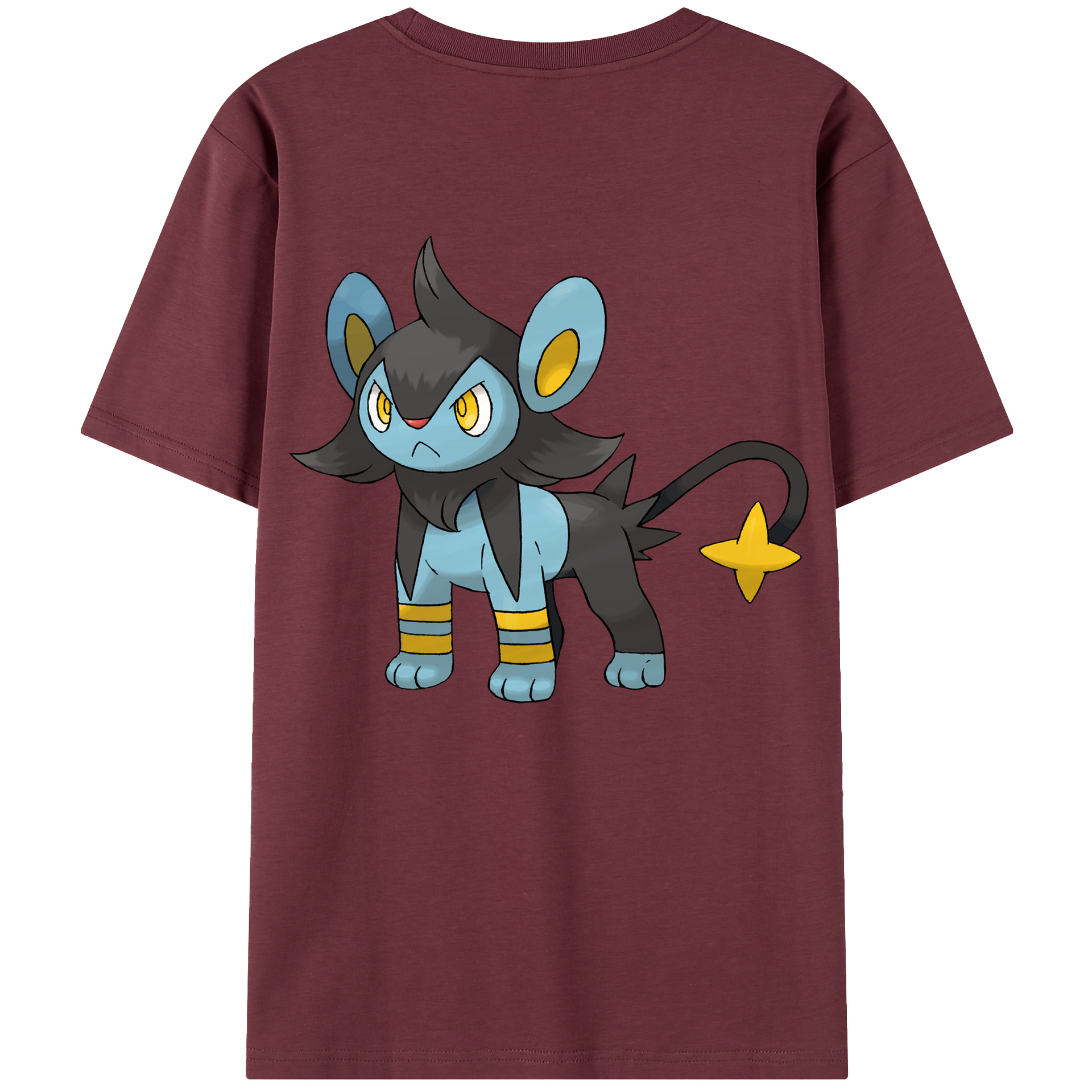 （画像用） ポケットモンスター Pokémon 綿100％半袖Tシャツ（背面プリント）